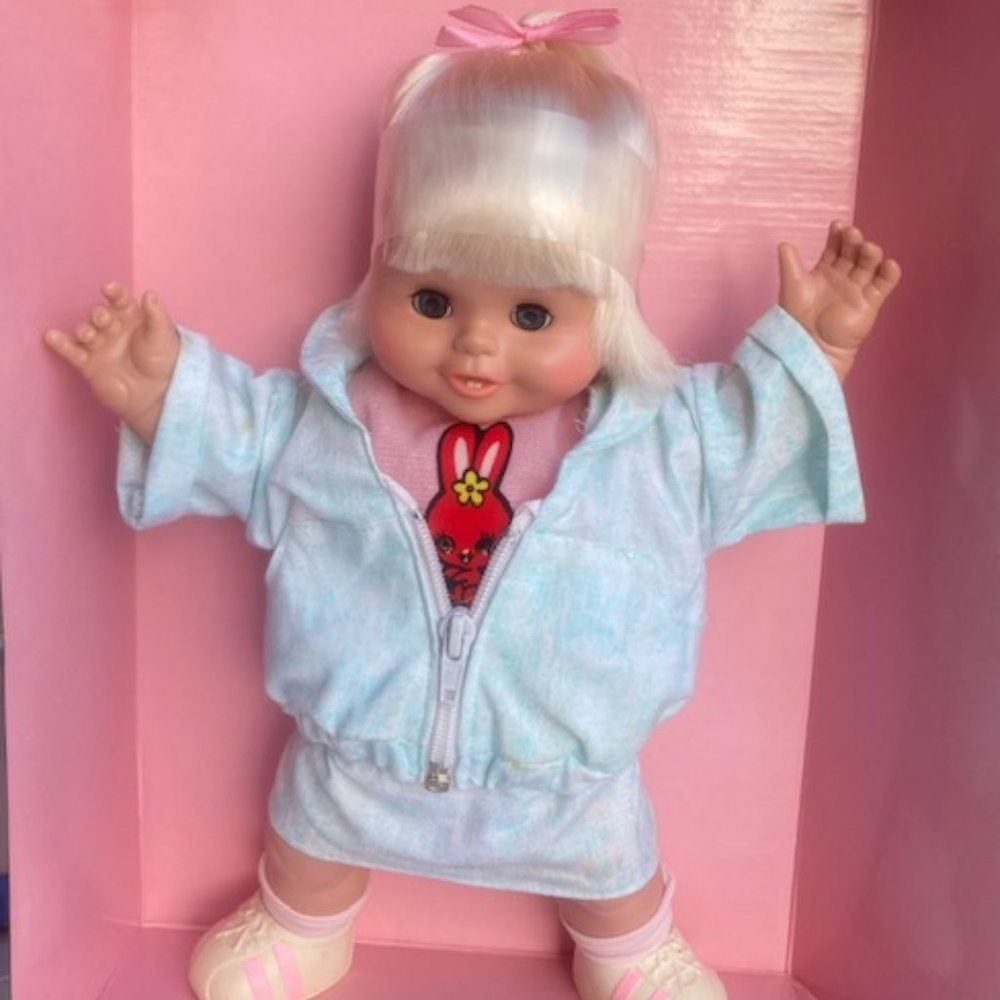 Vintage Doll Soft Filled Body Sleeping Eyes Bethany in Original Box